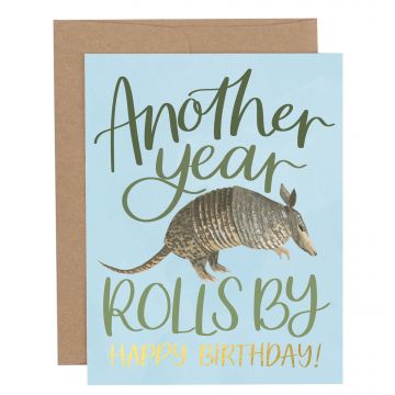 Armadillo Birthday Greeting Card